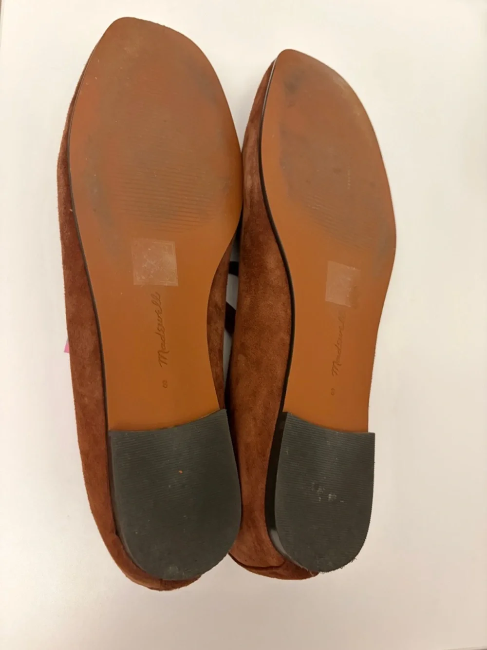NWOT Madewell The Greta Ballet Flat in Suede - Soft Mahogany - size 8 - NN046 - Picture 11 of 12